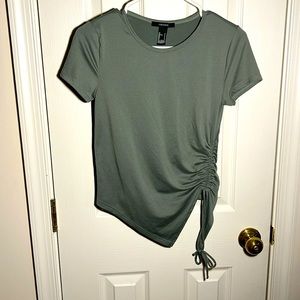 Forever 21, Women’s Olive Green Shirt, Size Small